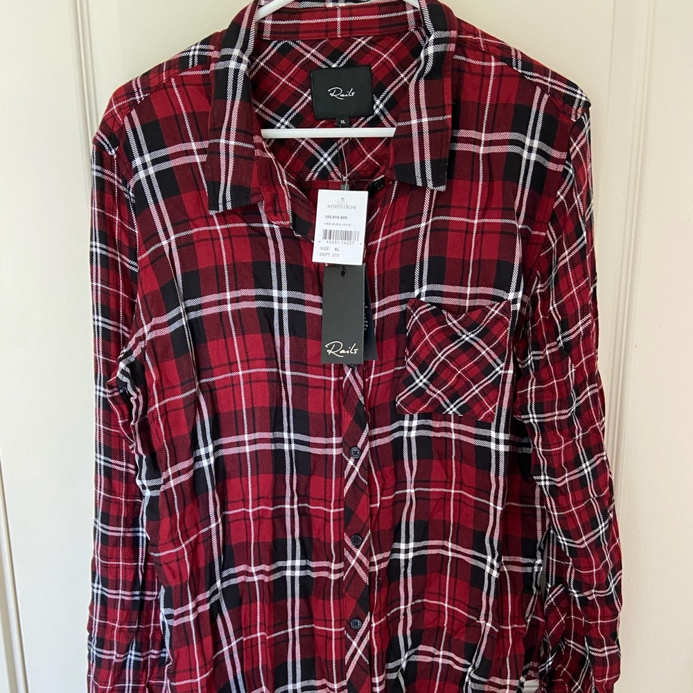 Rails- Hunter Plaid Button Down